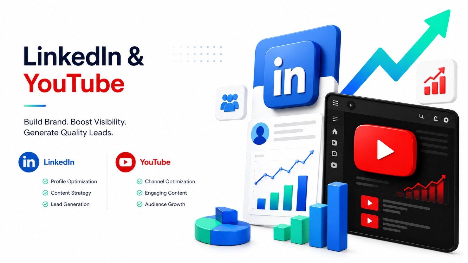 youtube & Linkedin Marketing